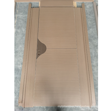 melamine door skin interior door with frame hdf mdf panel wood door high quality GO-MA080
